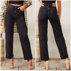 •LEVI’S• Baggy ‘94 Jeans in Black Stonewash